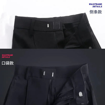 N72 Black Latin Modern Ballroom Tango Salsa Samba Trousers Practice Competition Latin Dance Pants For Men Kids Boys EJ
