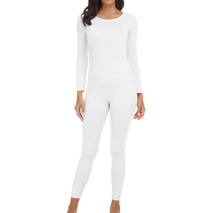 Thermal Underwear for Women Long Johns Base Layer Cold Weather Top Bottom Women's Underwear Set