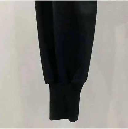 HKSH Men's Tide Classic Thicken Pure Cotton Fleece Harem Pants Suspension Sports Casual Trousers Dark Chic Grey RO Style HK1394