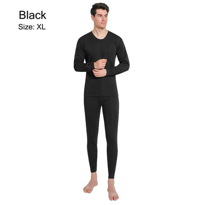Cold Weather Warm Ultra Soft Thermal Underwear for Men Men's Thermal Underwear Set Top & Bottom Set Men's Long Johns Set