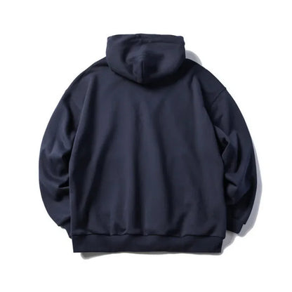 Loose Men's Oversized Hoodie Sweatshirt Autumn Trendy Cityboy Letter Print Casual Streetwear Comfortable Soft Polyester