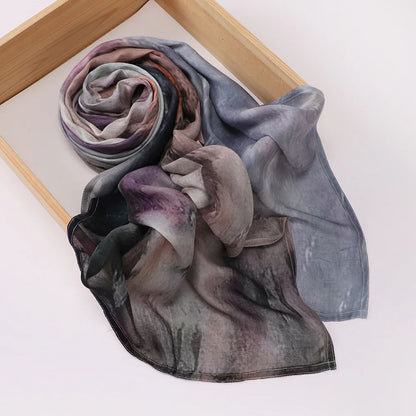 Premium Printed Hijab Headscarf Soft Breathable Hijab Muslim Women Islam Cotton Shawls and Wraps Viscose Modal Hijab