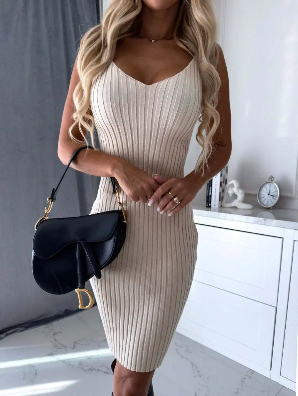 Fashion Long Sleeve Knitted Sweater And Dress Two Piece Sets For Women 2025 Autumn Winter Outfits Warm Sexy Bodycon Drsses Sets