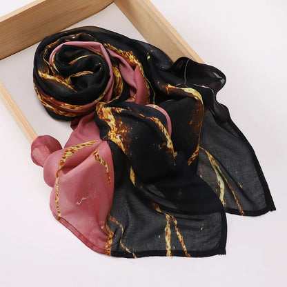 Premium Printed Hijab Headscarf Soft Breathable Hijab Muslim Women Islam Cotton Shawls and Wraps Viscose Modal Hijab