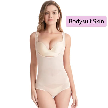 Breathable Shaping One-Piece Tummy Control Body Shaper Hip Lifter Corset Belly Trimmer Shapewear Waist Trainer Slimming Bodysuit