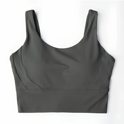 Seamless Yoga Set Women Gym Clothing Sports Bra Semi-Fixed Cups Workout Tops Anti Rolling Yoga Leggings with Pocket Tights