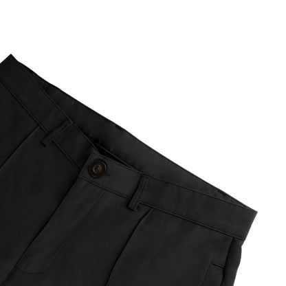 Men's Casual Pure Color Double Fold Line West Pants Spring Summer Autumn Fashion City Style Cotton Polyester Blend Leisure Tr...