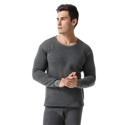 Cold Weather Warm Ultra Soft Thermal Underwear for Men Men's Thermal Underwear Set Top & Bottom Set Men's Long Johns Set