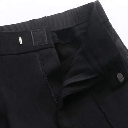 N72 Black Latin Modern Ballroom Tango Salsa Samba Trousers Practice Competition Latin Dance Pants For Men Kids Boys EJ