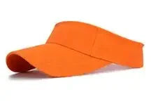 Summer Sun Protection Peaked Cap Unisex Solid Color Sun Caps Outdoor Sports Casual Sun Hat Tennis Hat Baseball Cap Golf Visor