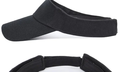 Summer Sun Protection Peaked Cap Unisex Solid Color Sun Caps Outdoor Sports Casual Sun Hat Tennis Hat Baseball Cap Golf Visor