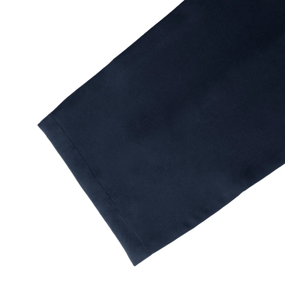 Men's Casual Pure Color Double Fold Line West Pants Spring Summer Autumn Fashion City Style Cotton Polyester Blend Leisure Tr...