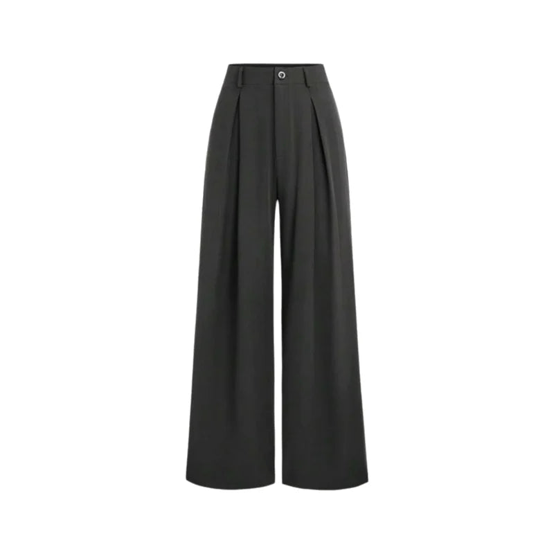 New Arrival I 53528L Wide Leg Long Pants Urban Style Commute Fashion Polyester Fabric High Quality Cut Label Removed