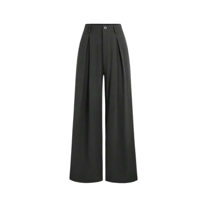 New Arrival I 53528L Wide Leg Long Pants Urban Style Commute Fashion Polyester Fabric High Quality Cut Label Removed