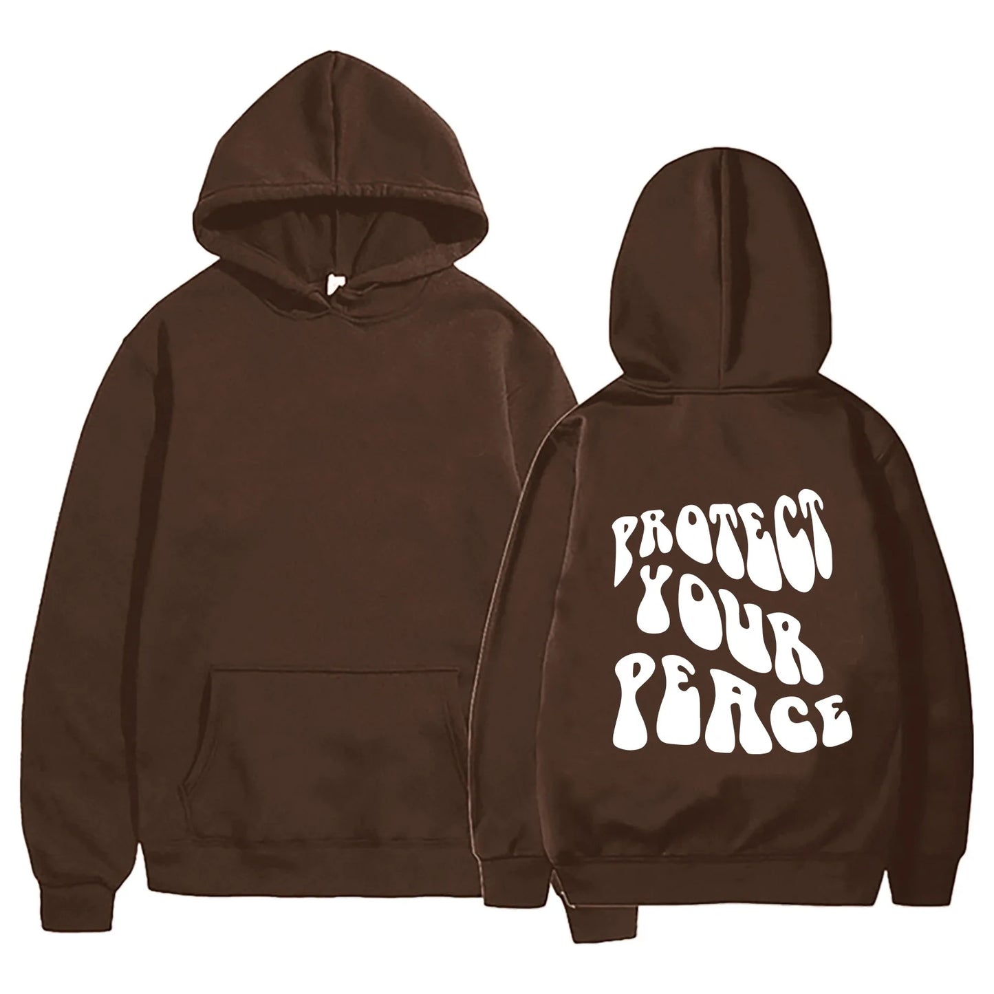 Retro American Fleece Hoodie Women's Long Sleeve Oversized Comfortable Street Style Winter Thermal Polyester Print Sweatshirt