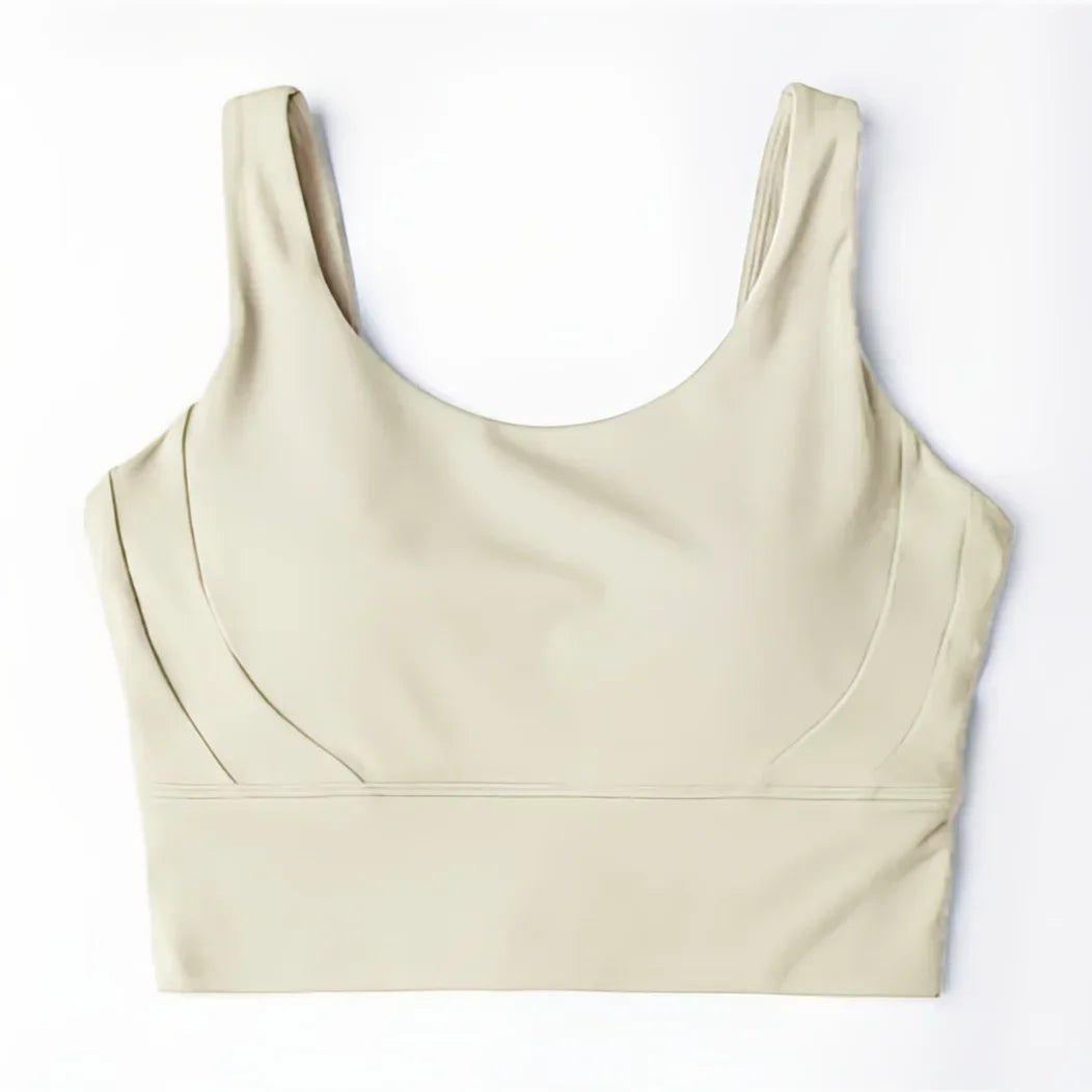 Seamless Yoga Set Women Gym Clothing Sports Bra Semi-Fixed Cups Workout Tops Anti Rolling Yoga Leggings with Pocket Tights