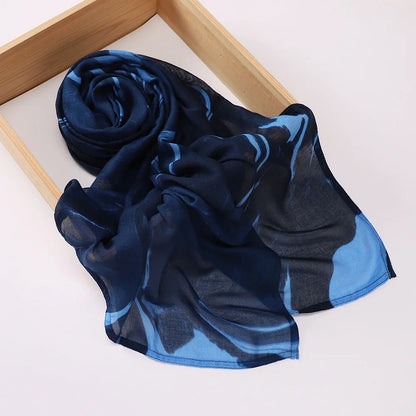 Premium Printed Hijab Headscarf Soft Breathable Hijab Muslim Women Islam Cotton Shawls and Wraps Viscose Modal Hijab