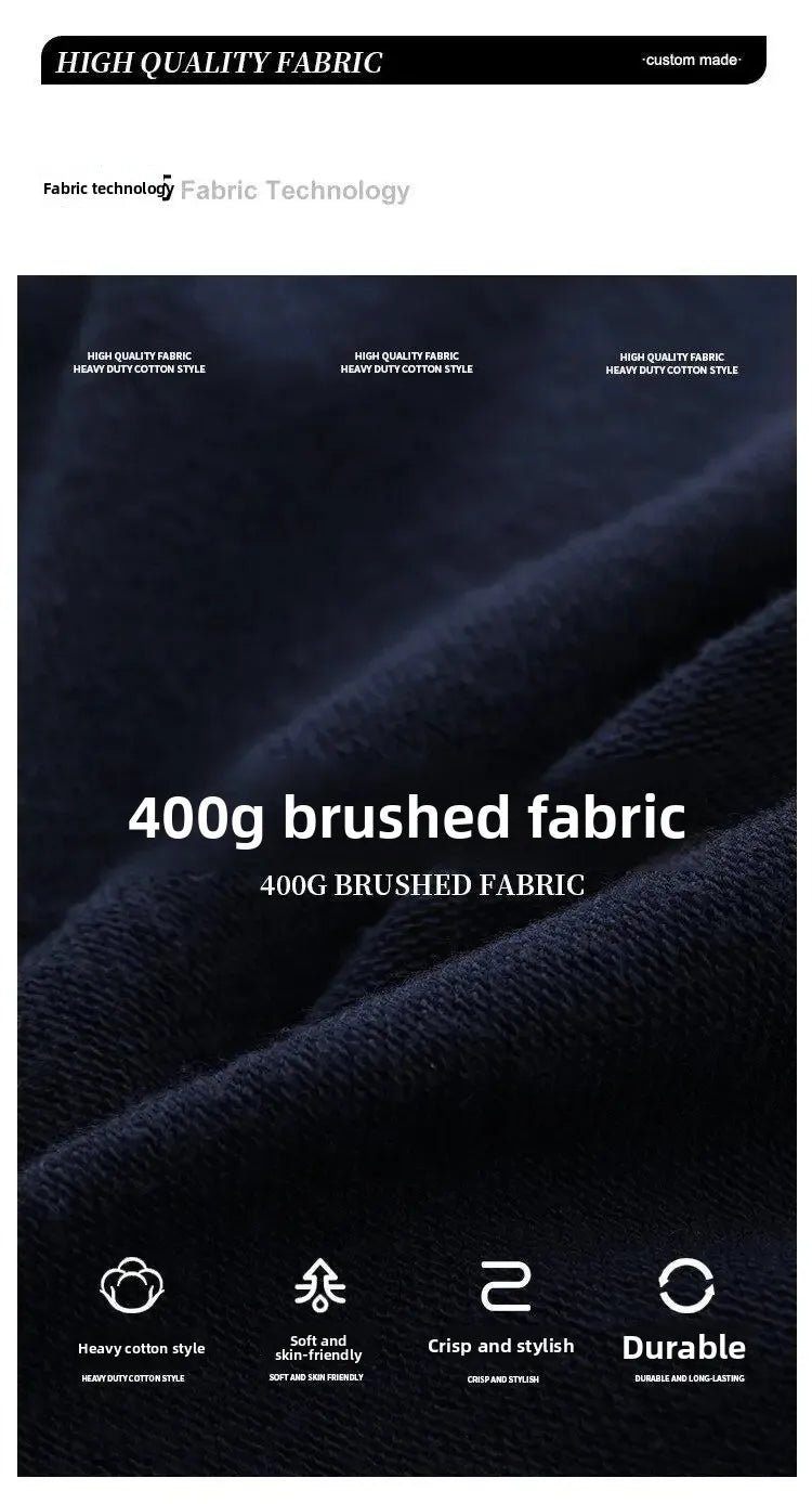 Washed Fleece Hoodie Sweatshirt Unisex Loose Casual Style Vintage Hip Hop Trend Autumn Winter Streetwear for Couples