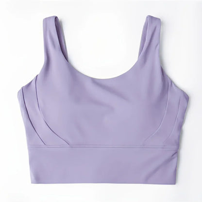 Seamless Yoga Set Women Gym Clothing Sports Bra Semi-Fixed Cups Workout Tops Anti Rolling Yoga Leggings with Pocket Tights