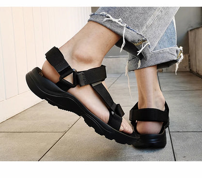 Fashion Outdoor Lightweight EVA Sole Breathable Sandy Beach New Men Sandals Garden Shoes Summer High Quality Clogs Big Size 46