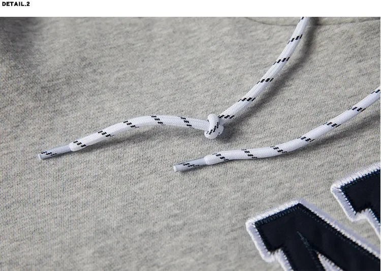 Loose Men's Oversized Hoodie Sweatshirt Autumn Trendy Cityboy Letter Print Casual Streetwear Comfortable Soft Polyester
