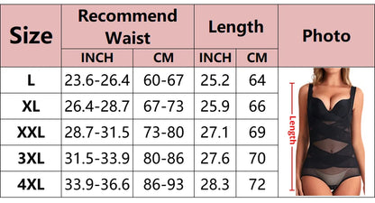 Breathable Shaping One-Piece Tummy Control Body Shaper Hip Lifter Corset Belly Trimmer Shapewear Waist Trainer Slimming Bodysuit