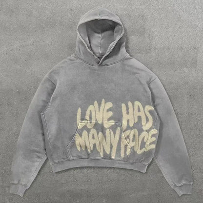 Y2K Letter Graphic Print Hoodie Sweatshirt Winter Mens Womens Oversized Hoodie Harajuku Hip Hop Gothic Pullover Hoodie Clothes