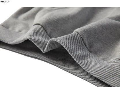 Loose Men's Oversized Hoodie Sweatshirt Autumn Trendy Cityboy Letter Print Casual Streetwear Comfortable Soft Polyester