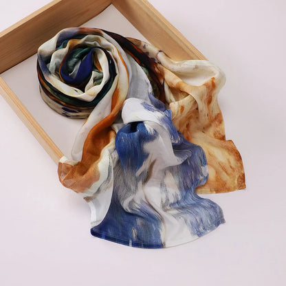 Premium Printed Hijab Headscarf Soft Breathable Hijab Muslim Women Islam Cotton Shawls and Wraps Viscose Modal Hijab