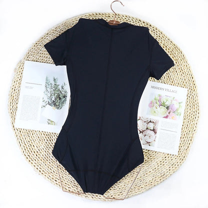 2025 Surfing Women's Swimsuit RashGuard Bikinis Long Sleeve Swimwear Female Print Summer Bathing Suit 2-piece Sports Biquini