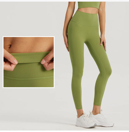 Seamless Yoga Set Women Gym Clothing Sports Bra Semi-Fixed Cups Workout Tops Anti Rolling Yoga Leggings with Pocket Tights