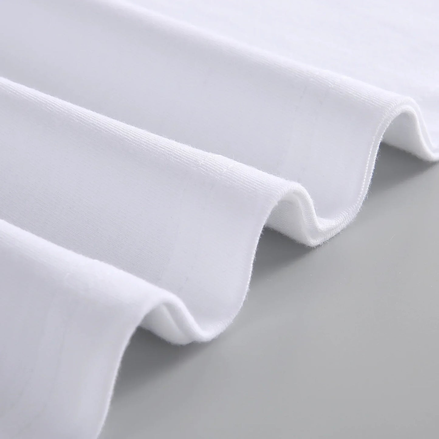 Heavy Cotton Men's Long Sleeve T Shirt Solid Color Cotton Bottom Shirt Half Sleeve 100% Cotton T Shirt Korean Tee