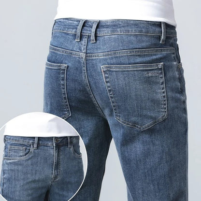 2024 New in Tall Men Jeans Strtch Denim Pants Trouser Male Extra Long Length Slim Thin Y2k Young People 110 115cm 190cm 195cm