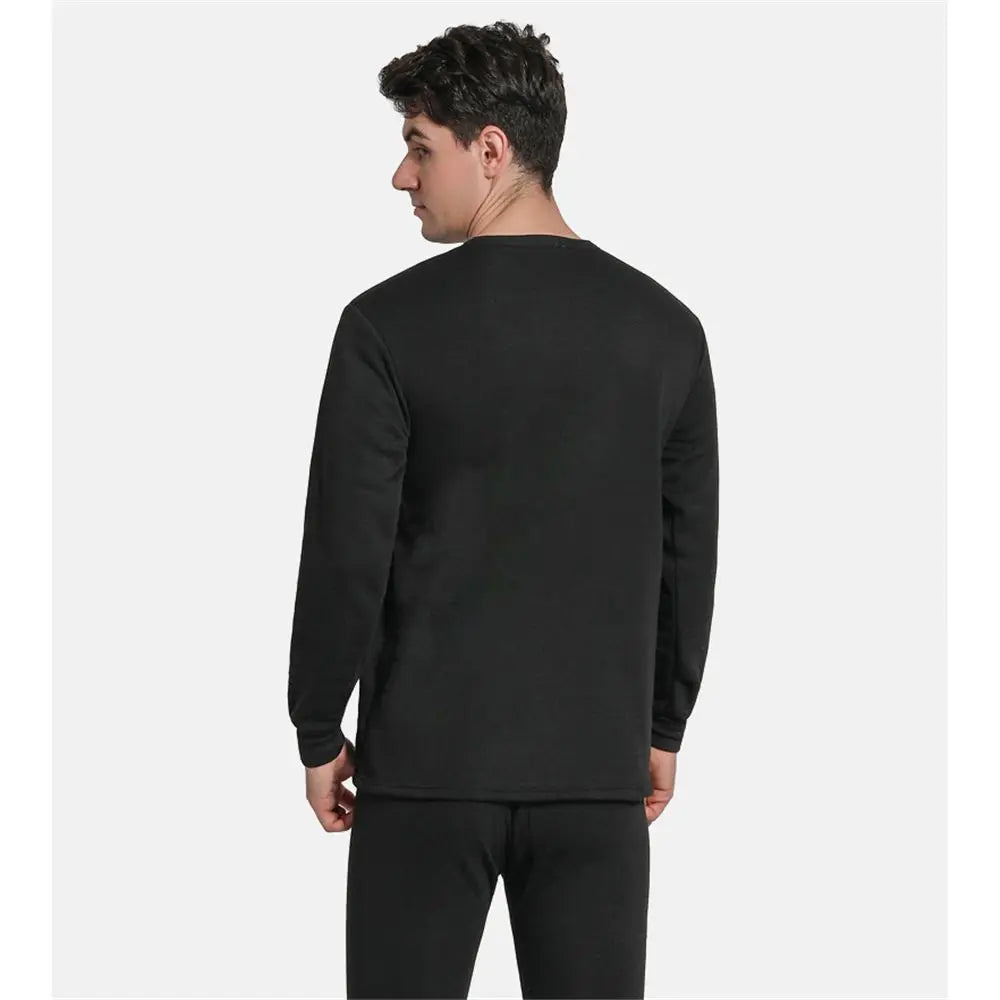 Cold Weather Warm Ultra Soft Thermal Underwear for Men Men's Thermal Underwear Set Top & Bottom Set Men's Long Johns Set