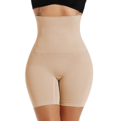 Womens Tummy Control Shapewear Shorts High Waisted Body Shaper Panties Slip Shorts Under Dresses Thigh Slimmer Waist Trainer