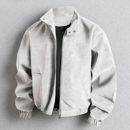 2025 Autumn and Winter New Jacket Men's Stand Up Collar Jacket Loose, Comfortable, Versatile, Handsome, High-quality Jacket  Men