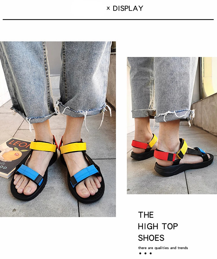 Fashion Outdoor Lightweight EVA Sole Breathable Sandy Beach New Men Sandals Garden Shoes Summer High Quality Clogs Big Size 46