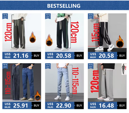 2024 New in Tall Men Jeans Strtch Denim Pants Trouser Male Extra Long Length Slim Thin Y2k Young People 110 115cm 190cm 195cm