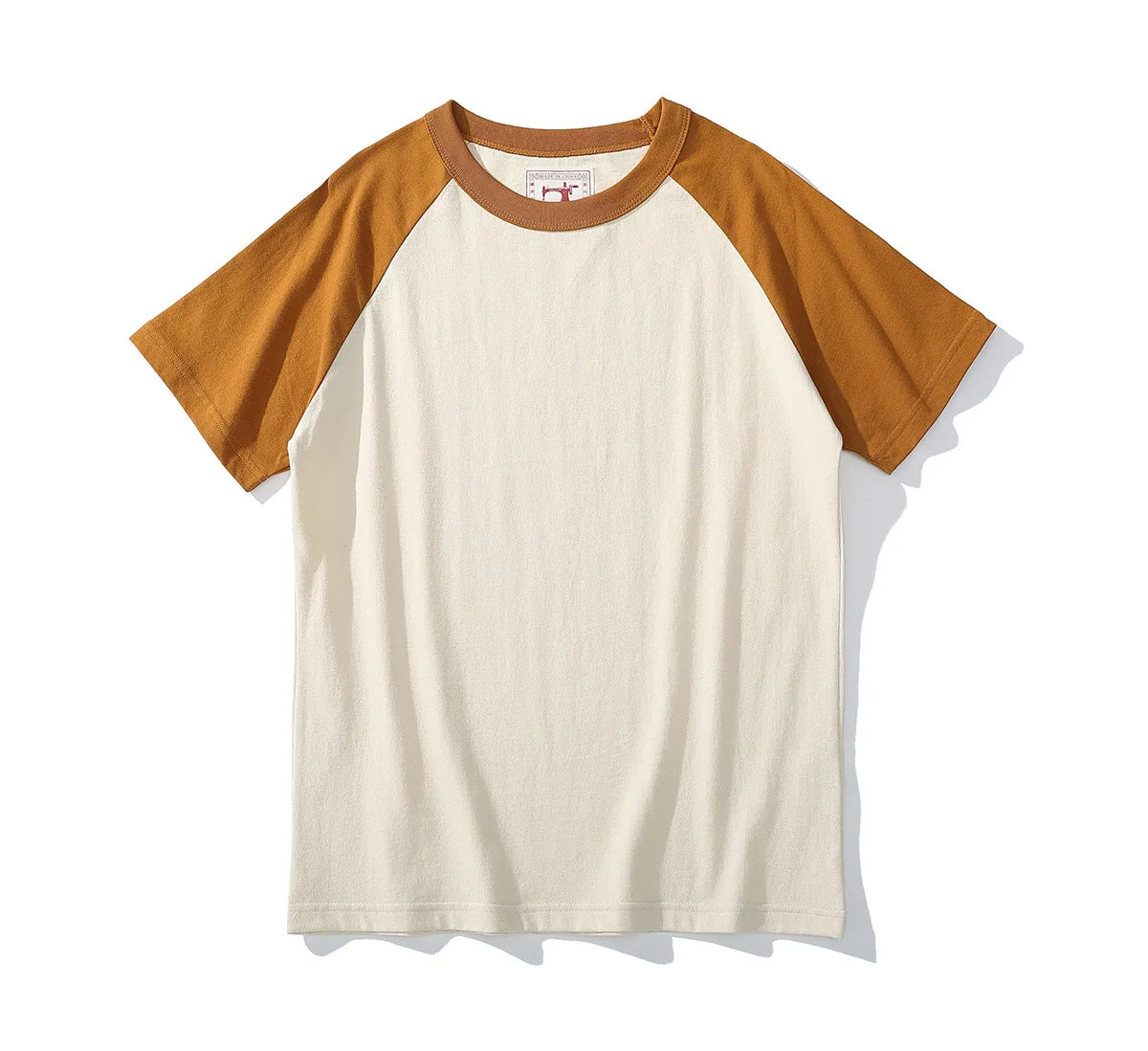 Akkad Kuti 2024 Japanese Retro Style Male Crew Neck Raglan Sleeves TShirts Student Casual Good Collocation Tee 100% Cotton